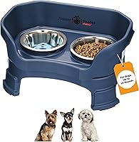 Vista 11 de Neater Pet Brands Neater Feeder Deluxe Cuencos para Perros Elevad os a Prueba de Derrames para Perros Pequeños Menos de 19 lbs, Fabricado en EE.UU.