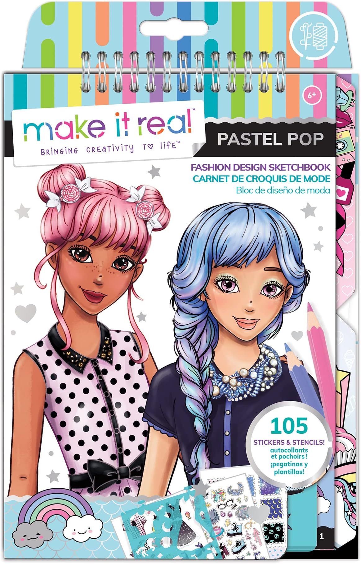 Make It Real Sketchbook - Pastel Pop!