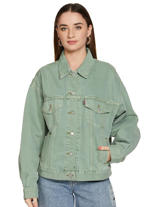 Buy Levis Womens Relaxed Fit Jacket at Rs. 899