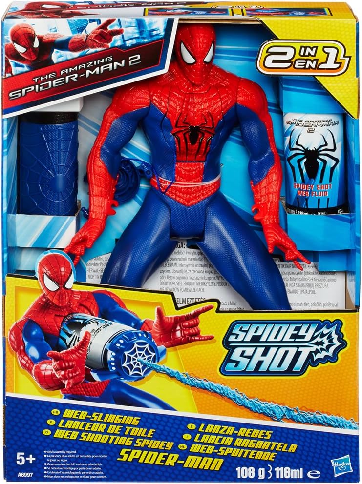 SpiderMan Marvel  Slinging Spiderman Figure Amazon.co.uk Toys