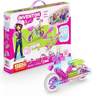 Inventor Girl 20 Models Construction System, Pink