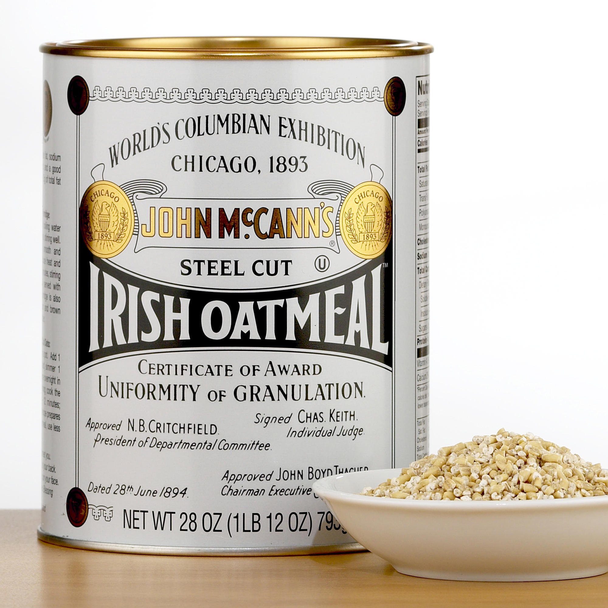 McCann's Irish Steel Cut Oatmeal 28 oz. (Pack of 3)