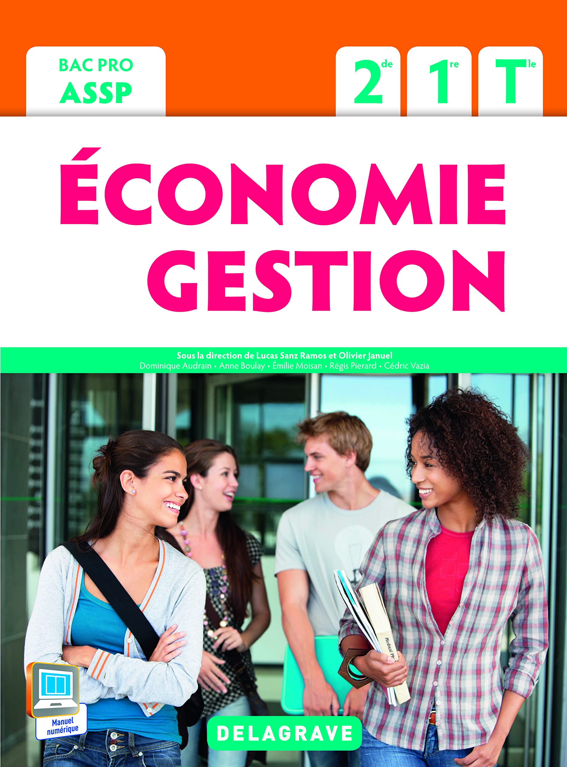 Économie-Gestion 2de, 1re, Tle Bac Pro ASSP (2015) - Pochette élève