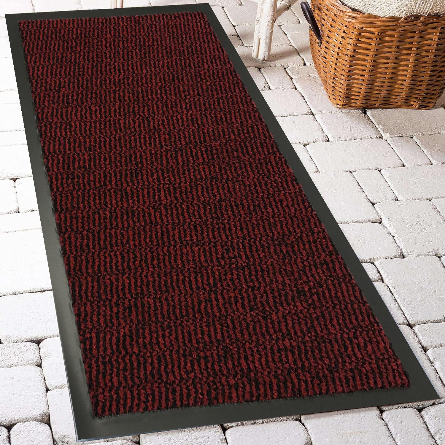 GULLAMBO Door Mats Indoor – Absorbent, Non-Slip, Washable Door Mat for Back & Front Door, Patios- Stylish Low Profile, Rubber Backed Dust & Dirt Trapping Doormat, Barrier Mat & Entrance Rugs — view 37