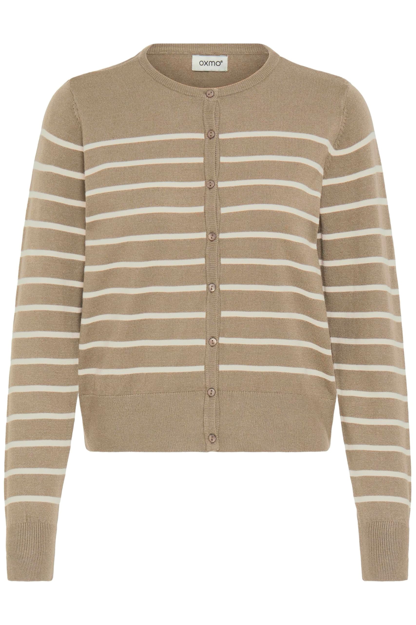 OXMO OXKeana Damen Strickjacke Feinstrick Cardigan