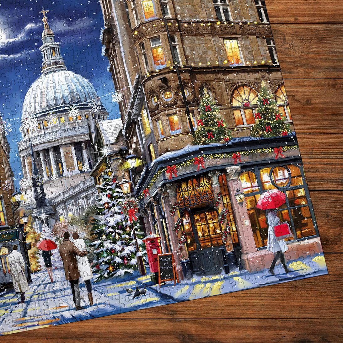 Gibsons Puzzle St Paul’s at Christmas 1000 Teile Erwachsene