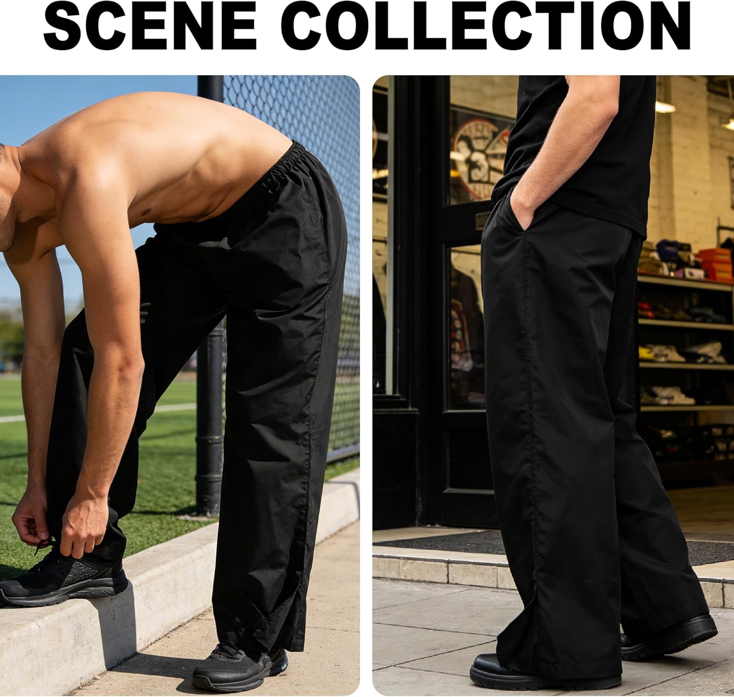 Custom Waterproof Packable Pant - Design Your Own Image, Text, Photo Print (PT333)