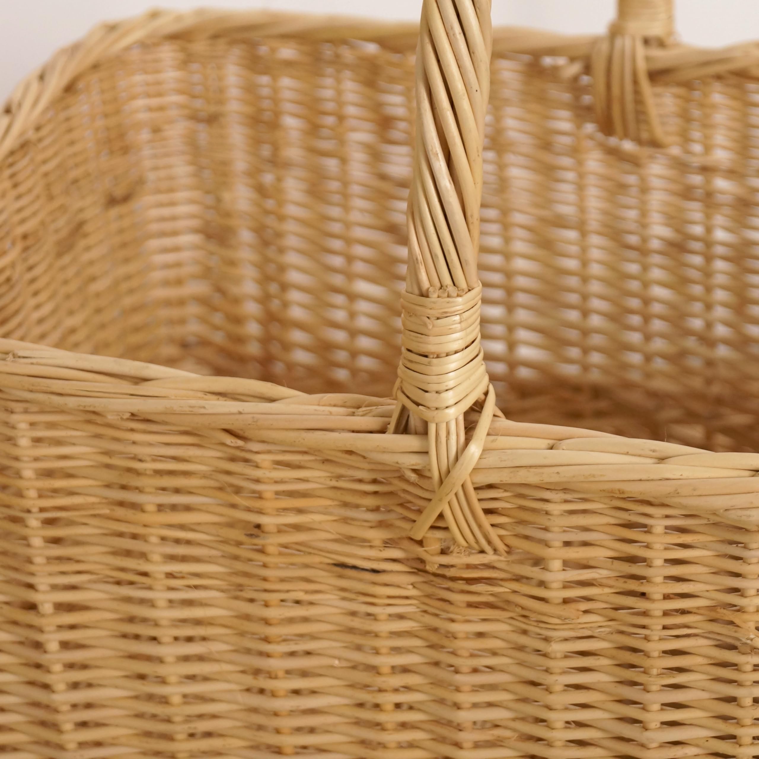 Panier d'escalier en Osier, Panier en Rotin, Panier de Rangement Escalier