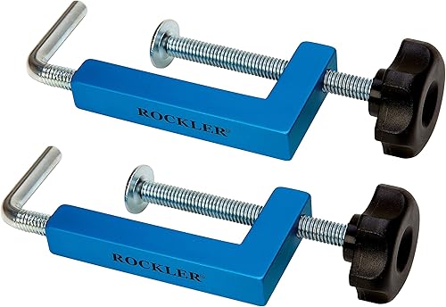 Abrazaderas universales para carpintería - Juego de abrazaderas auxiliares seguras para trabajar la madera para evitar daños - Abrazadera C