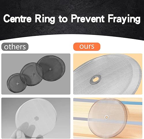 Miniatura 3 de Filtro de prensa francesa, 6 filtros de repuesto de acero inoxidable, filtro de pantalla de prensa francesa de malla para cafeteras y filtros de café