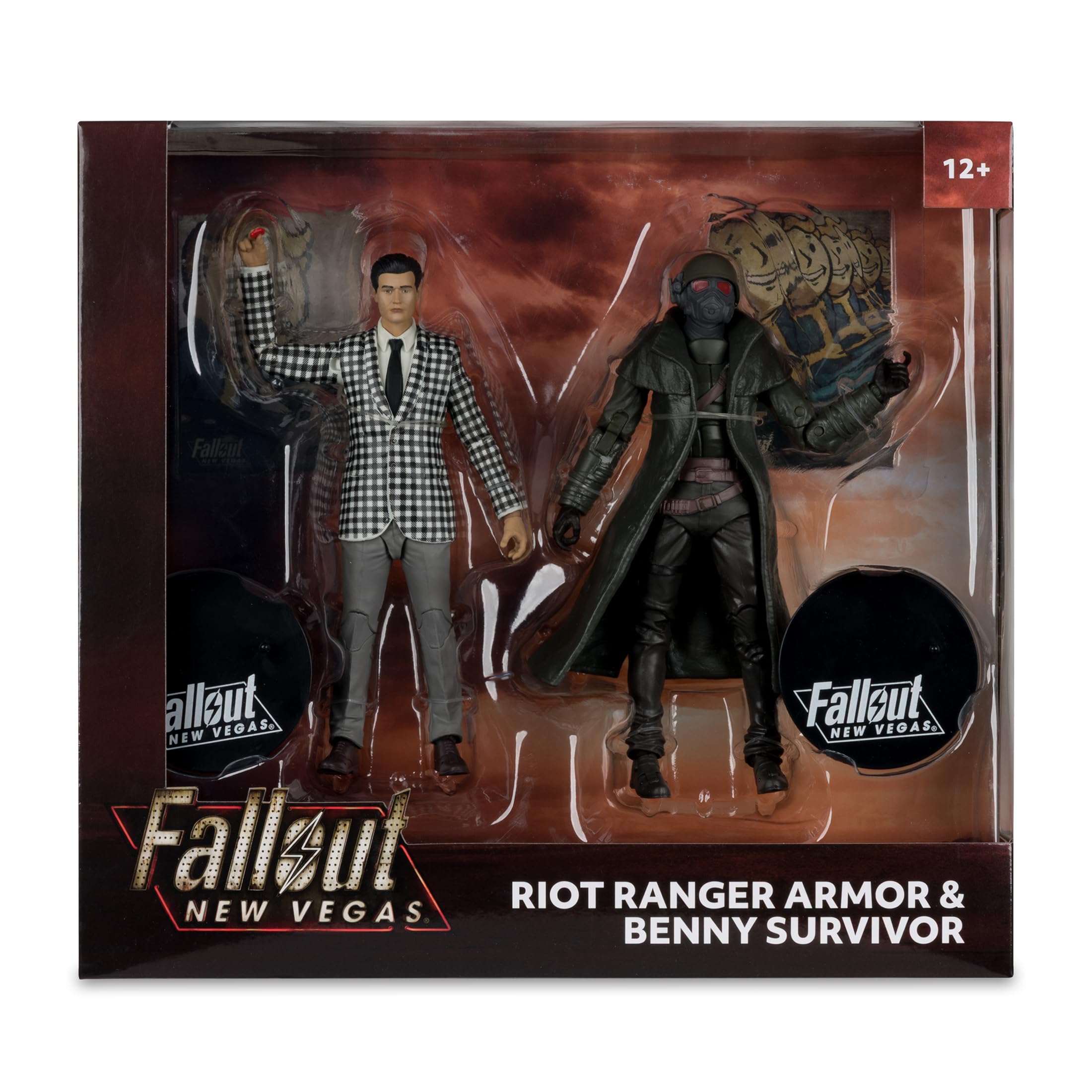 McFarlane Fallout New Vegas Riot Ranger Armatura e Benny 2 Pack Giocattoli