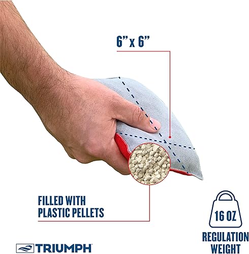 Vista 4 de Triumph Sports Bolsas de Cornhole
