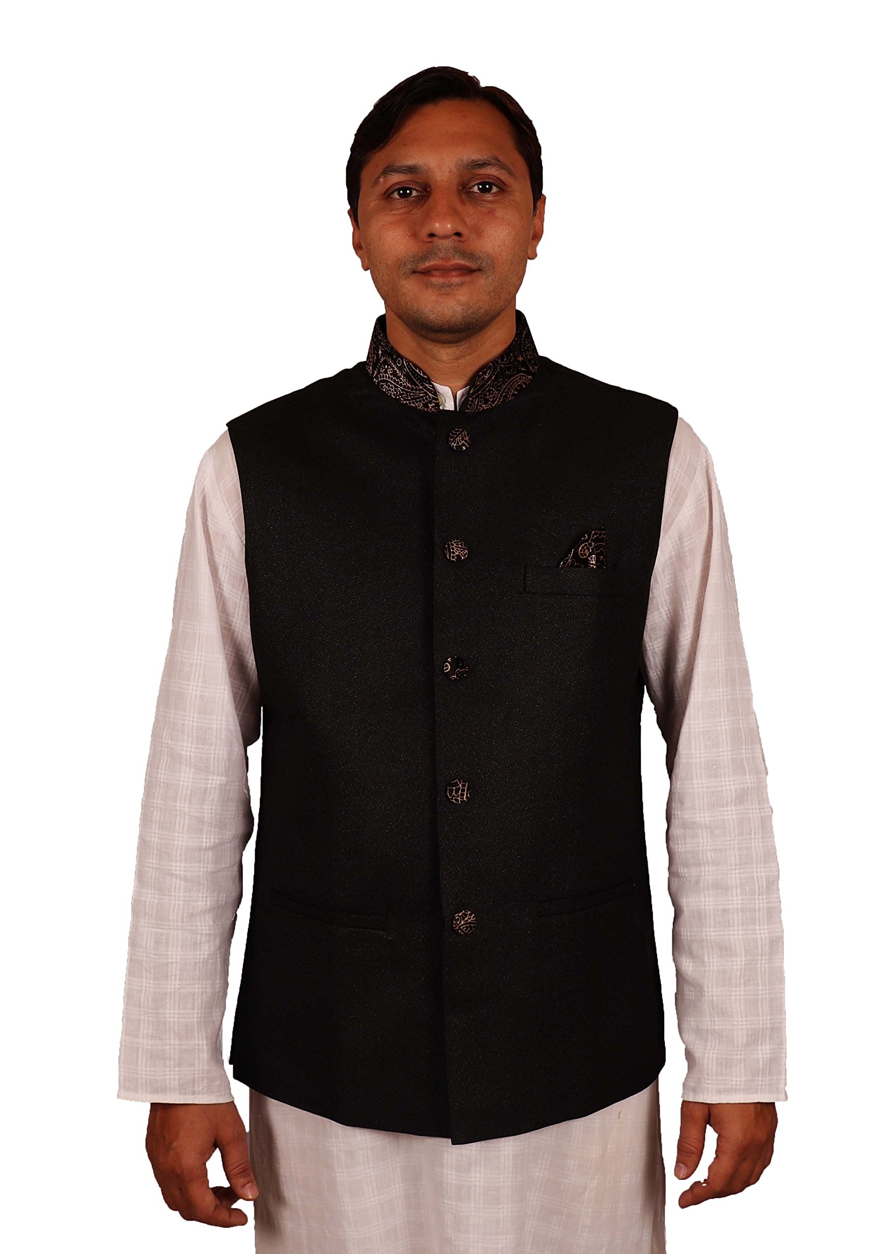 belle Mens Waist Coat(Poly Viscose_Velvet)-picture-13