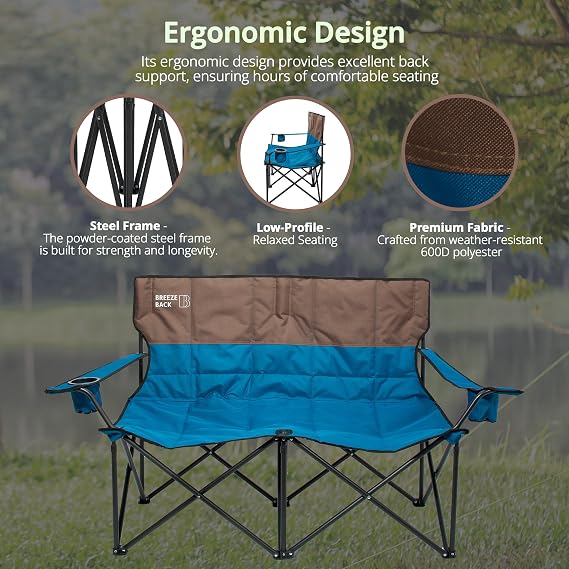 Outdoor 2-Person Low Love Seat