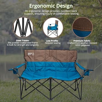 Outdoor 2-Person Low Love Seat