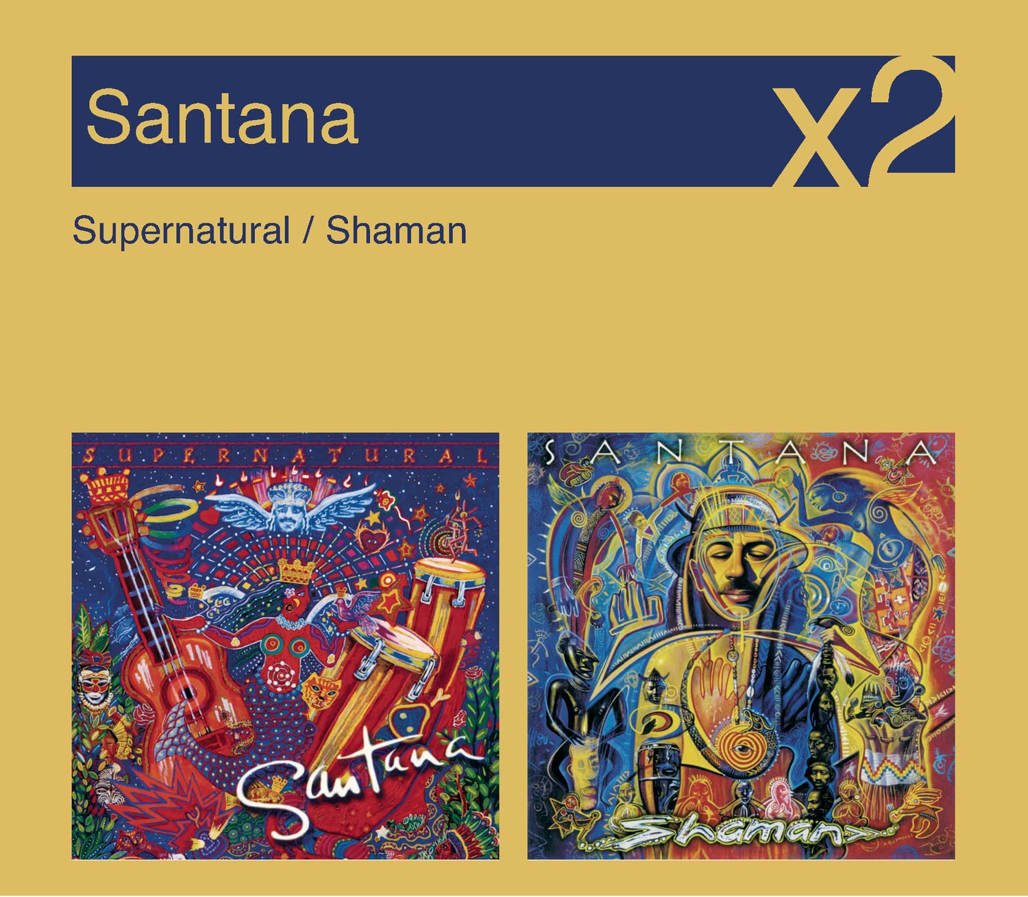 2cd Eco Slipc-Supernatural/Shaman [Audio CD] Santana