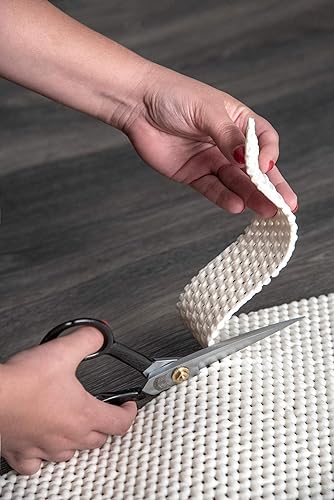 Miniatura 3 de nuLOOM Caleb - Almohadilla de agarre extra para alfombra, 2 x 3, color blanco roto