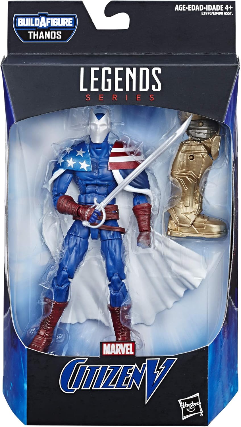 Hasbro Marvel Legends Series 6" Citizen V Marvel Comics Collectible Fan Figure