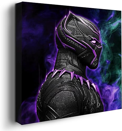 Miniatura 133 de MAVIS PRINT Dead Poool - Decoración de pared Marval de 12 x 16 pulgadas, impresión HD y marco de madera, decoración moderna de pared para Annt