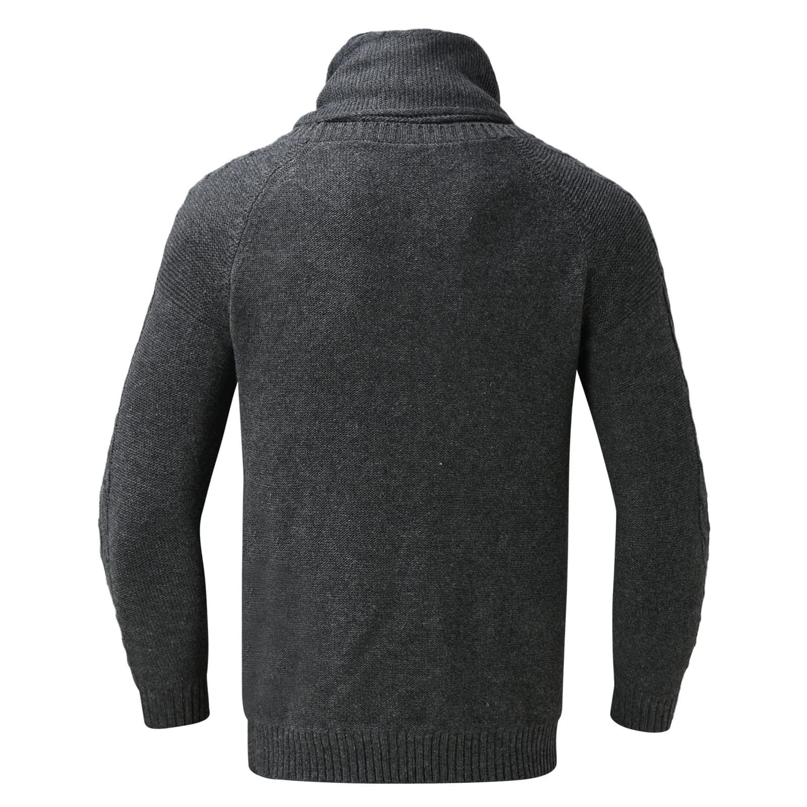 Pull Col Roulé Homme Automne Hiver Ajusté Manches Longues Moderne Serré Col Montant Thermal sous-Pull Sport Extérieur Pull De Travail Marque Pas Cher Haut Thermique Col Roulé