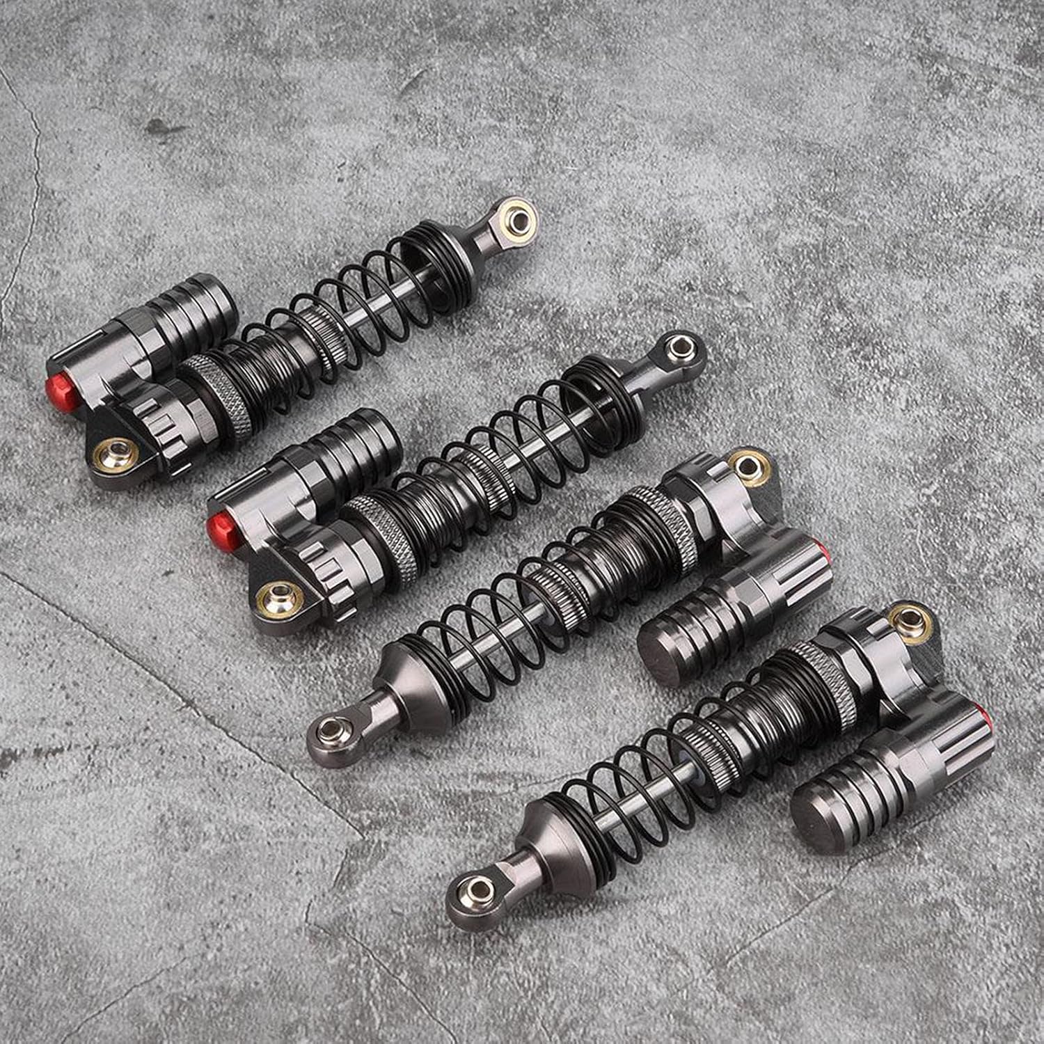 RC Accessory Upgrade Spring Shock Absorber, Shock Absorber, 4 Pcs for RC Car for RC Crawler