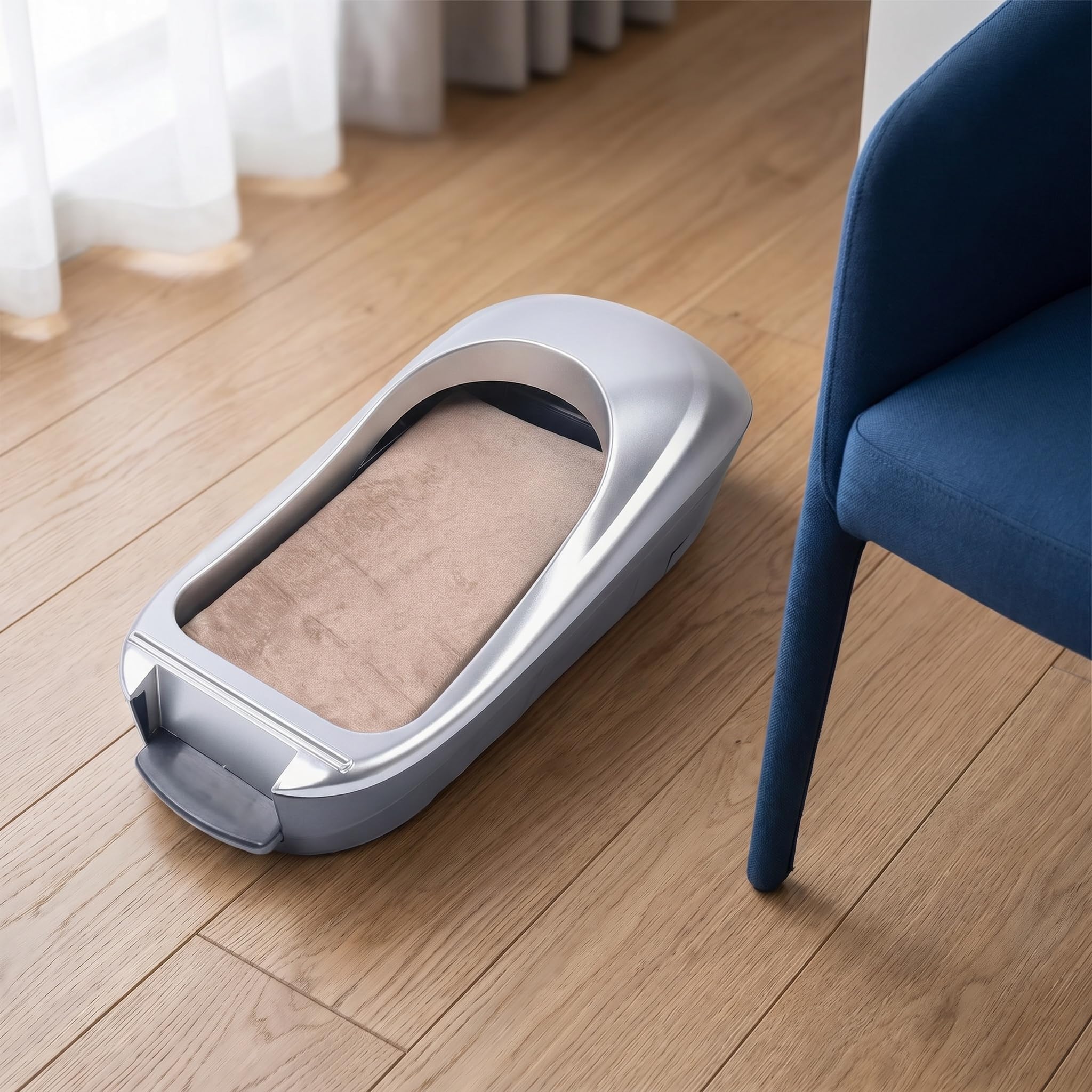 Dispensador Automático De Cubrezapatos Desechables: Una Solución Práctica para Envolver Zapatos En Casa, La Oficina Y Tiendas. Protección De Calzado Eficiente E Higiénica. Silver