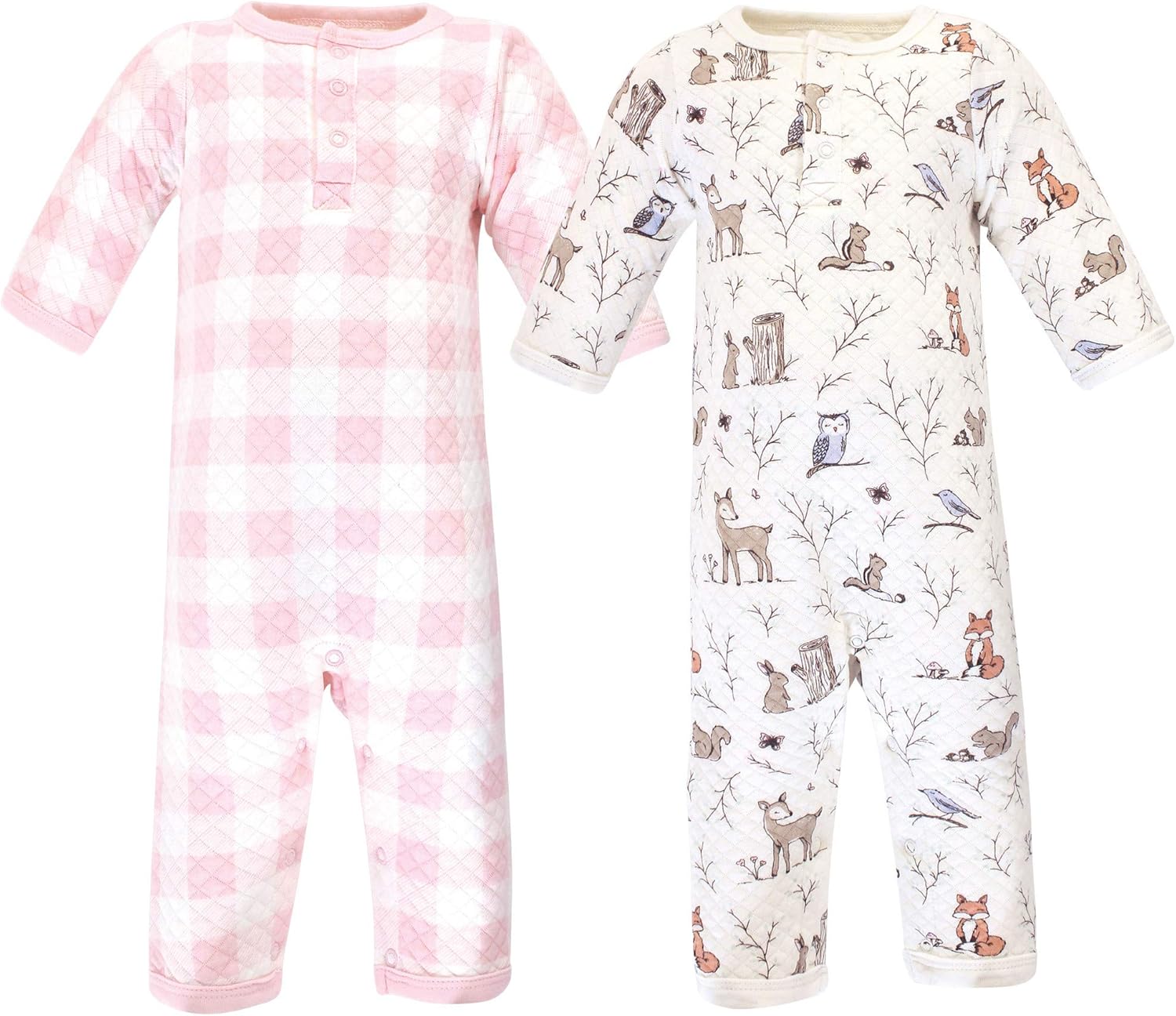 Hudson Baby Unisex Baby Premium Quilted Coveralls