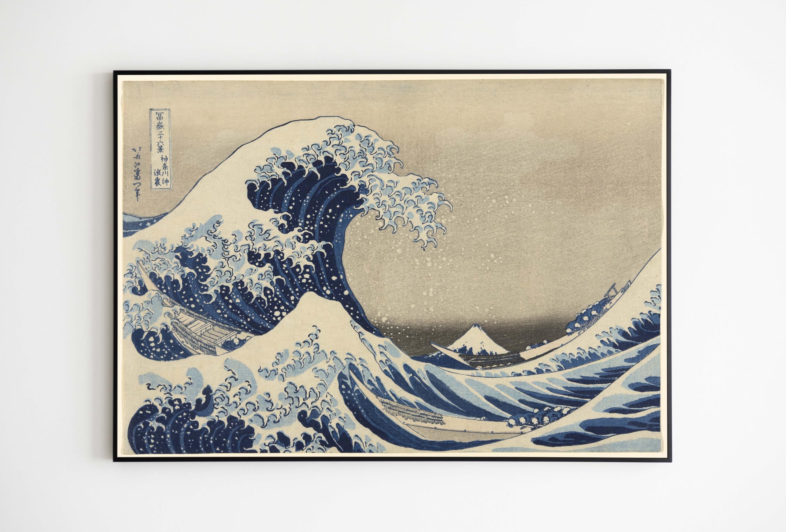 富士山 日本画 シルバーフレーム