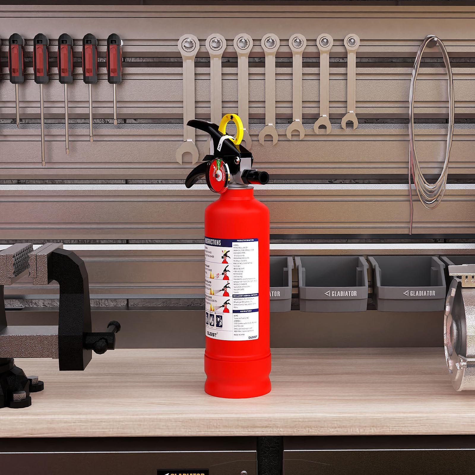 Ougist Signature ABC Fire Extinguisher for Home, 2.5 lb, 2 Pack — Amazon image 7