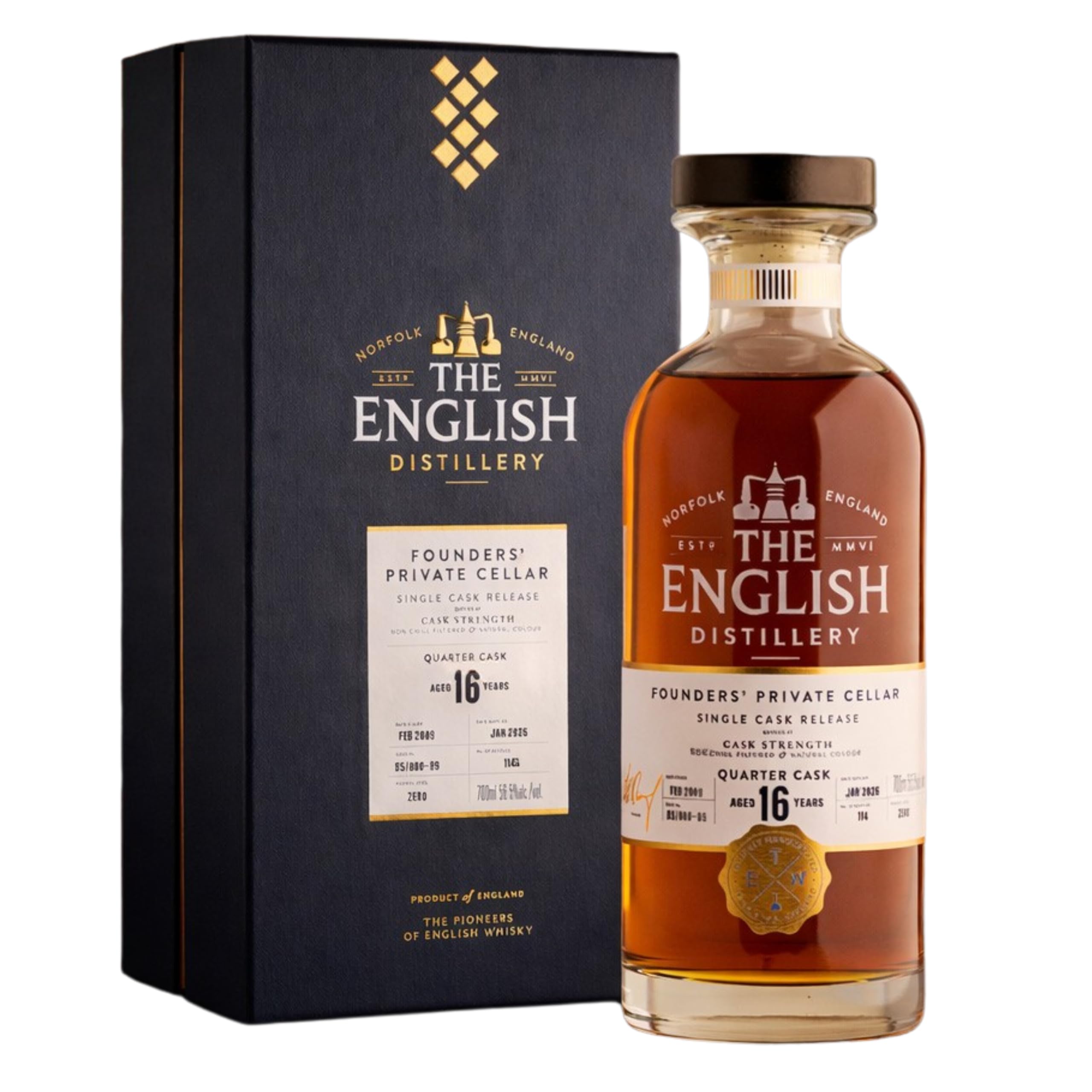 The English Founders Private Cellar 16 year Old Quarter Cask