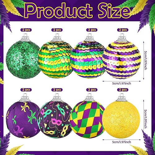 Miniatura 9 de Zeyune 16 bolas colgantes de verano tropicales, adornos colgantes de flamencos de verano, hojas tropicales, decoración de árbol de verano, flamencos