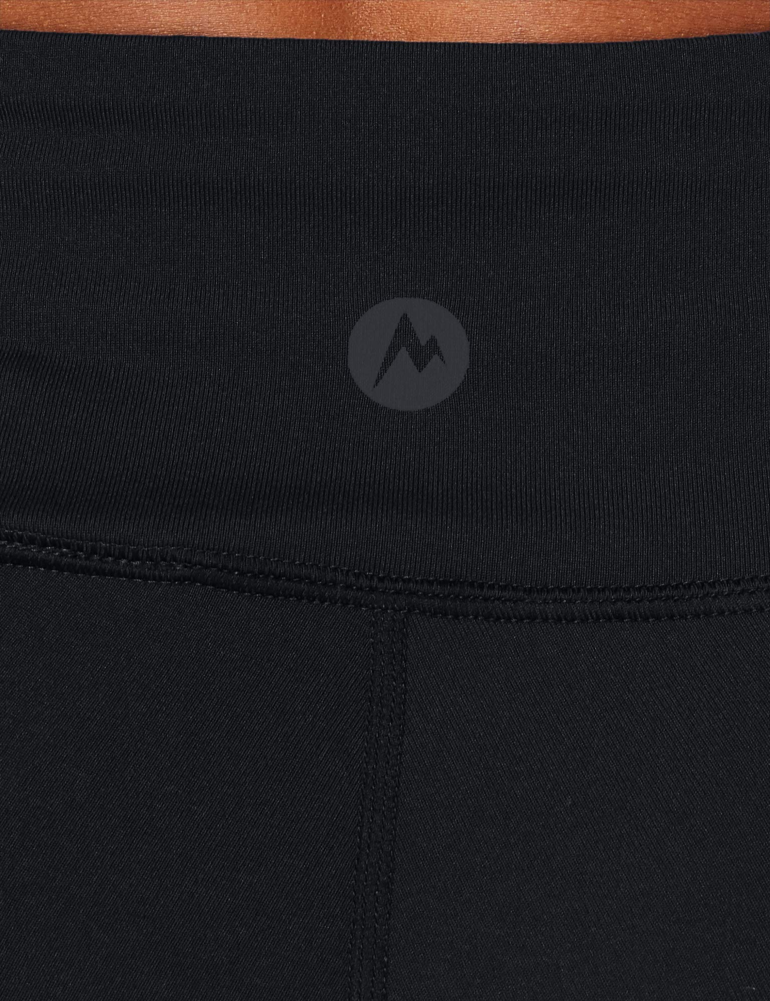 Marmot Baselayer 7/8, Pantaloni Aderenti Donna, Nero, M