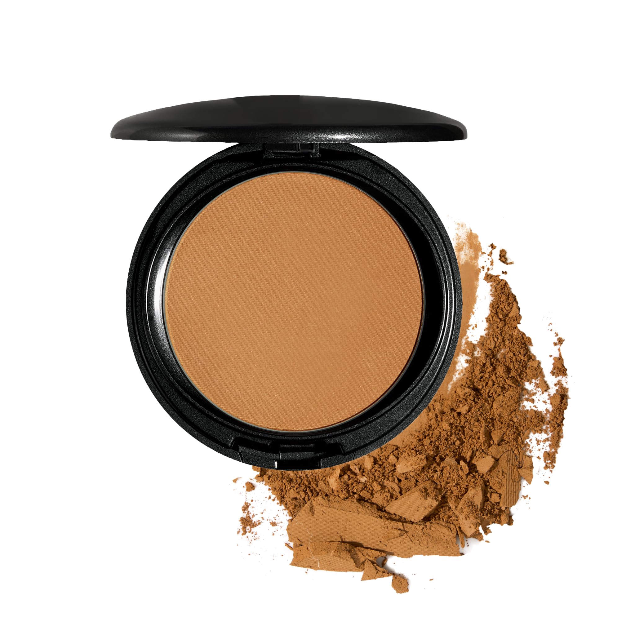 Pressed Mineral Foundation - Shade T3 - Weightless Powder Foundation - Buildable Light to Full Coverage - Matte Finish - All Skin Types