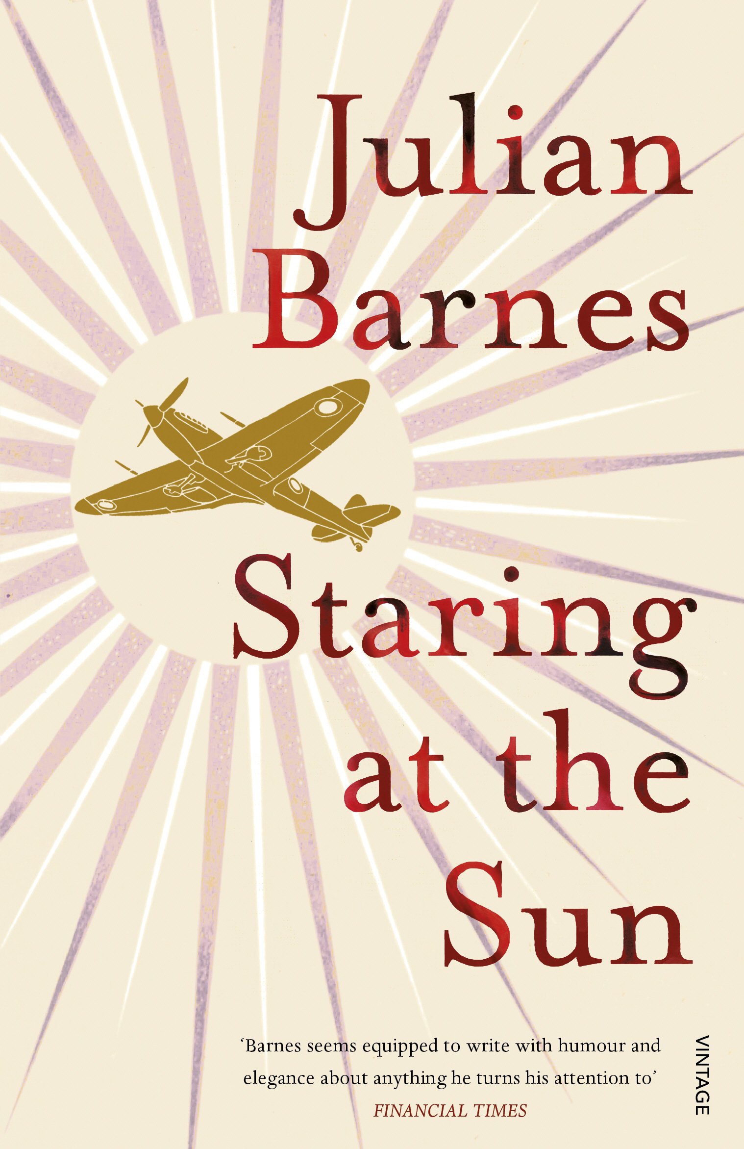 Julian Barnes Staring at the Sun Paperback Book 208 pages English