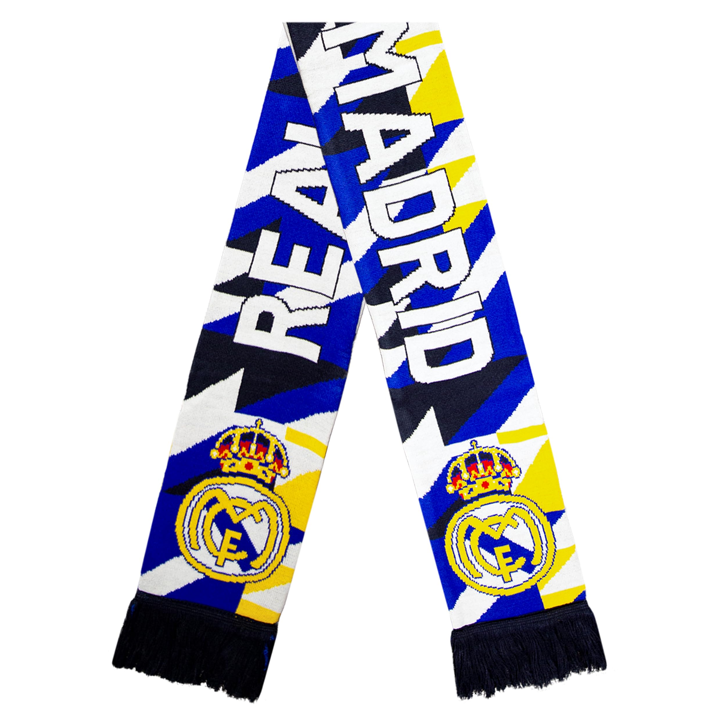 Icon Sports Officially Licensed Real Madrid CF Soccer Scarf - RM33SC Multi