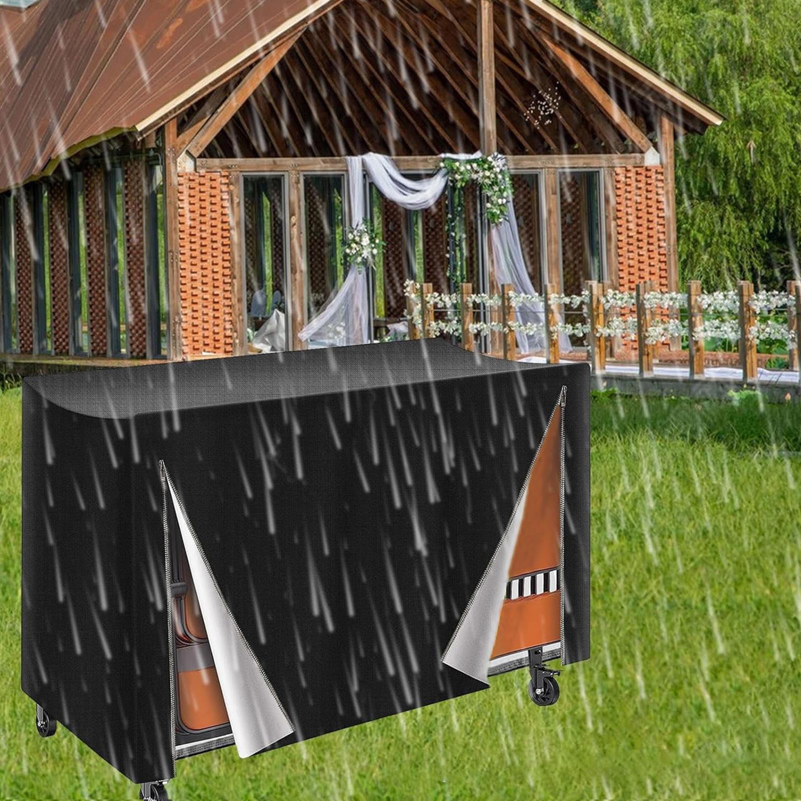 para Rack De Sillas Plegables De Exterior Protección Impermeable Y