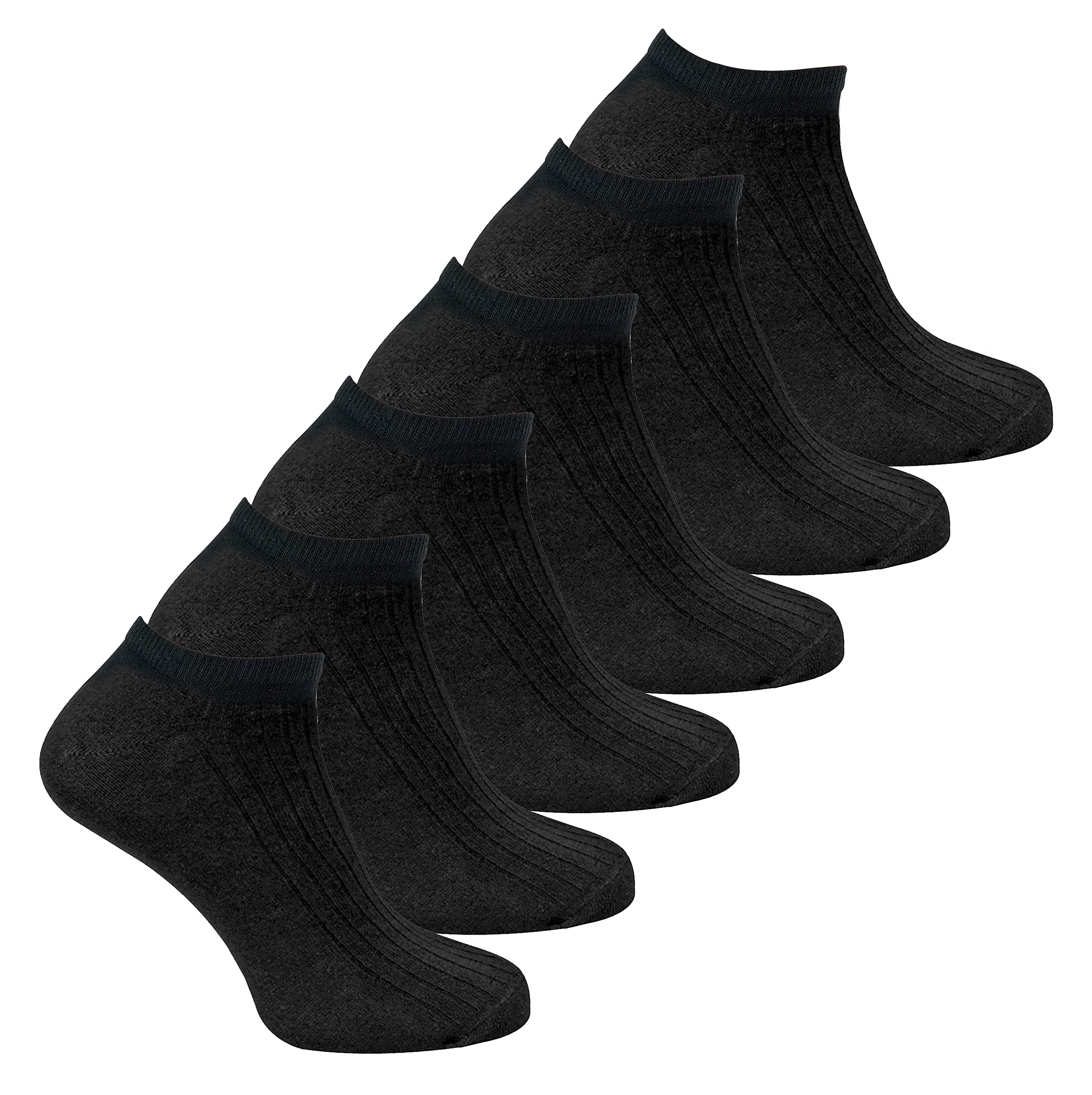 Sock Snob Mens 100% Cotton Ankle Socks