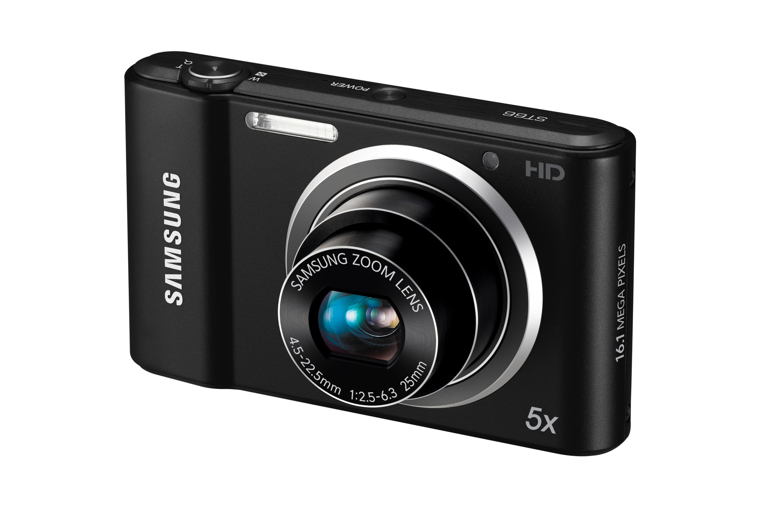 Samsung ST66 Compact Digital Camera - Black (16.1MP, 5x Optical