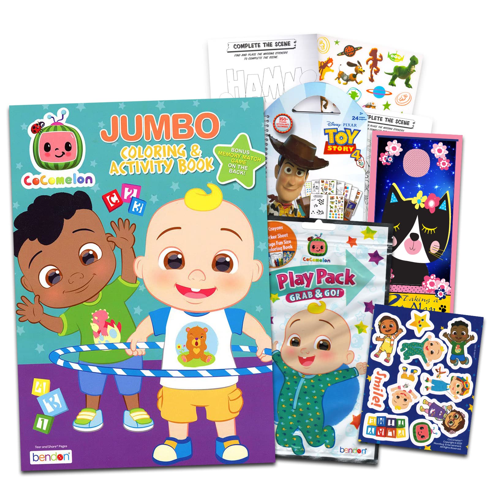 Buy Cocomelon Coloring Book Set for Kids - Bundle with 1 Jumbo ...