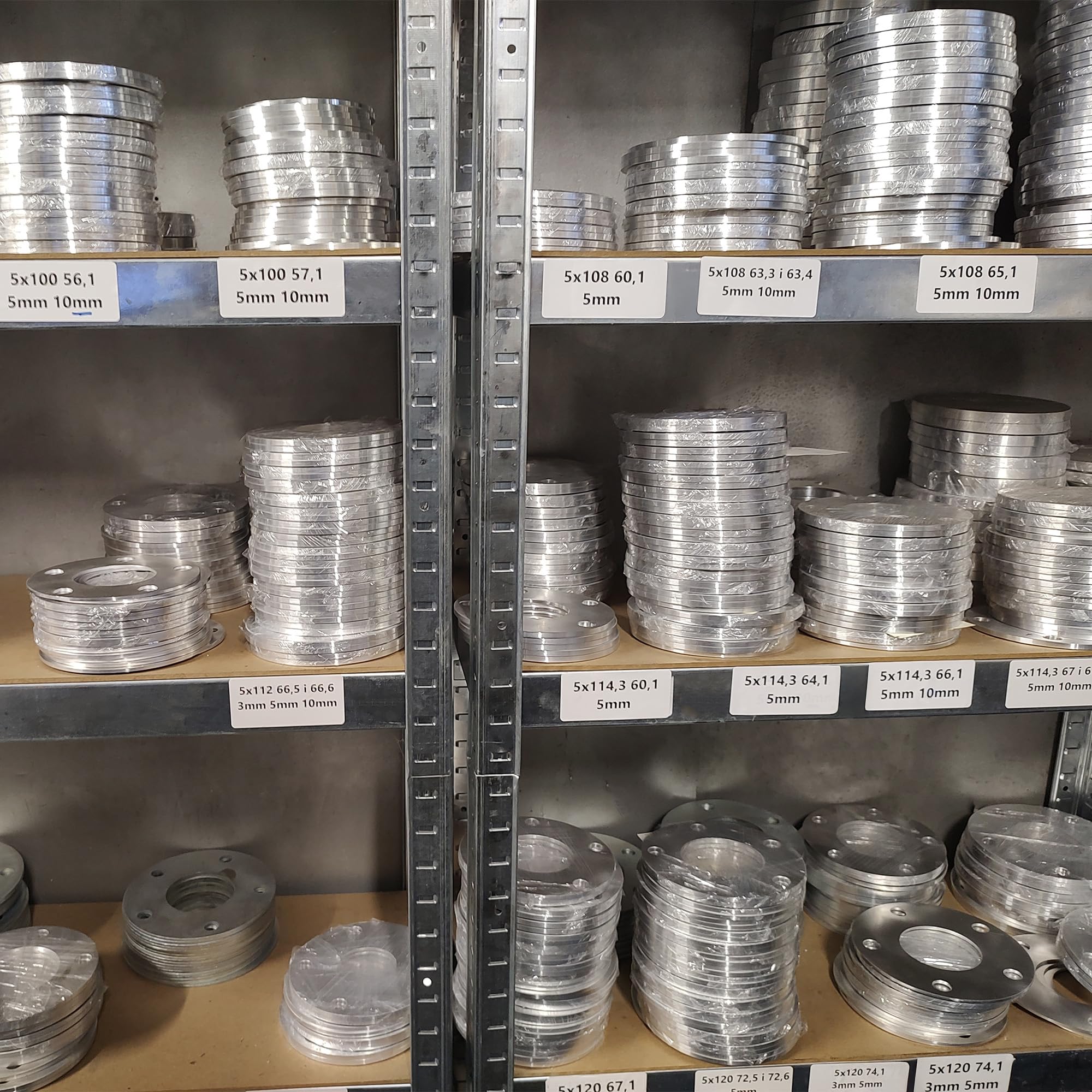 Rondelles d'écartement de roue 4x100 CB 60,1 mm d'épaisseur 5 mm Entretoise Roue Entretoises Roue Adaptateur D'espacement Roue Élargisseur de voie D'espacement Roue Aluminium Élargisseurs 2 pièces
