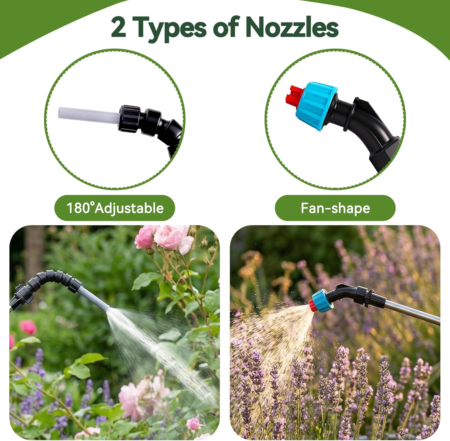 High Reach Electric Water Sprayer Wand for Hanging Plants, Telescoping Indoor Plant Waterer with Pump, 180° Adjustable Watering Nozzle, Fan Spray Head, High Flow Leak-Proof Design