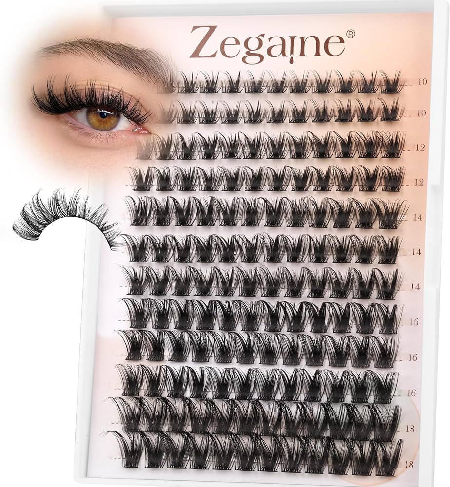 ୨୧ 生地一覧 ୨୧ Amazon.com: Wispy Lash Clusters Natural Eyelash Clusters Wispy