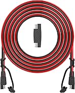 OYMSAE 25Feet SAE Extension Cable Quick Disconnect Connector 16AWG for Automotive, Solar Panel, Charging Adapter (25FT)