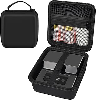 Case Compatible with Phomemo M221 Label Makers Machine, Storage Bag for M220 Barcode Maker Bluetooth Stickers Printer, Holder for Labels Tapes, Thermal Paper Roll and Charging Cable -Carrying Box Only