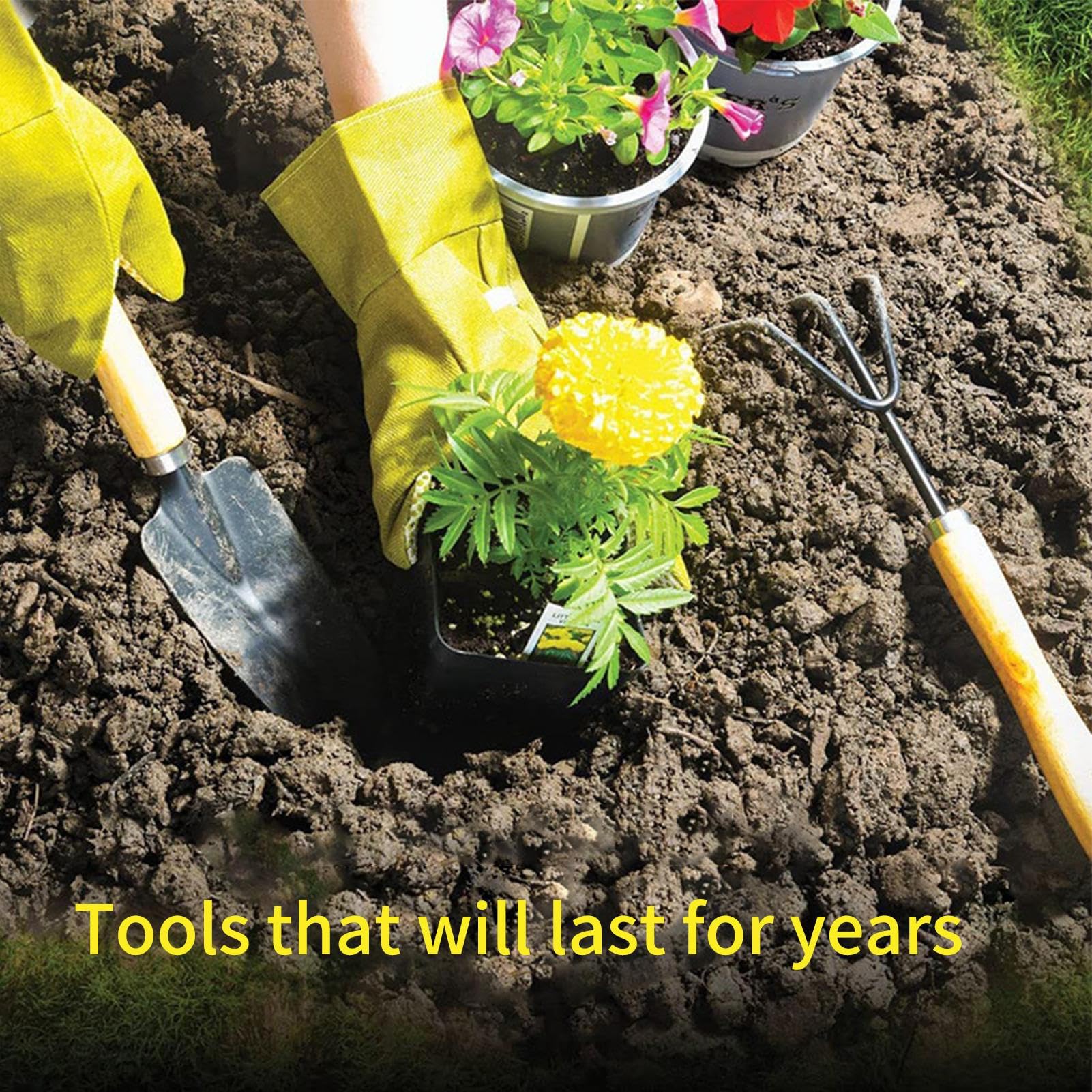 Ensemble d'outils de jardinage | 9 Pièces Ensemble De Plantation Pour Femmes,Équipement De Jardinage Multifonctionnel - Pour Couper Soins Creuser Désherbage Pelouse Jardin Serre