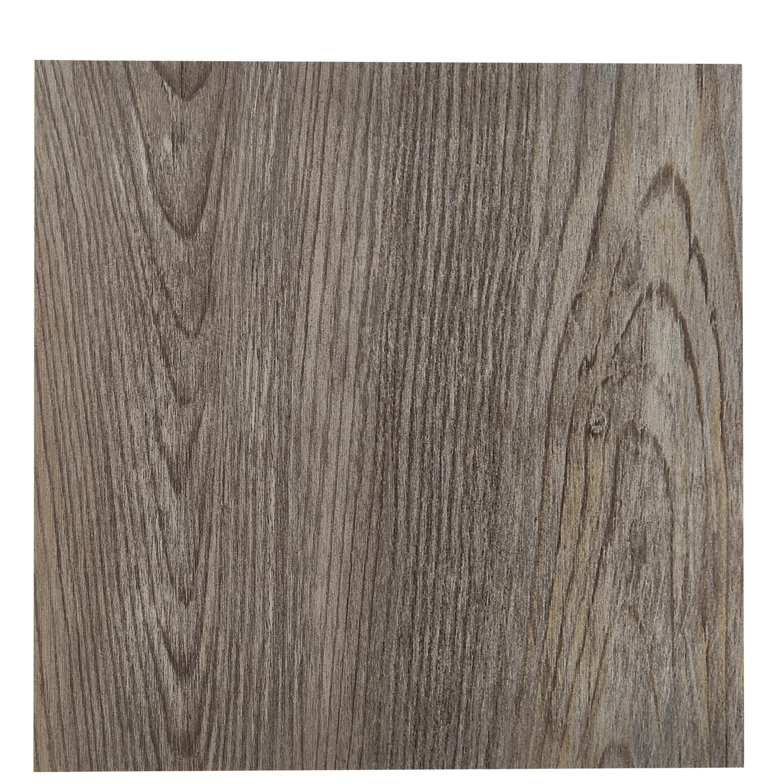INMOZATA 30pcs Peel and Stick Floor Tiles 12 x 12 inches Vinyl Flooring Wood Effect Self Adhesive Floor Tile Waterproof Stick on Floor Tiles for Bathroom Kitchen Living Room(Brown Wood Grain)