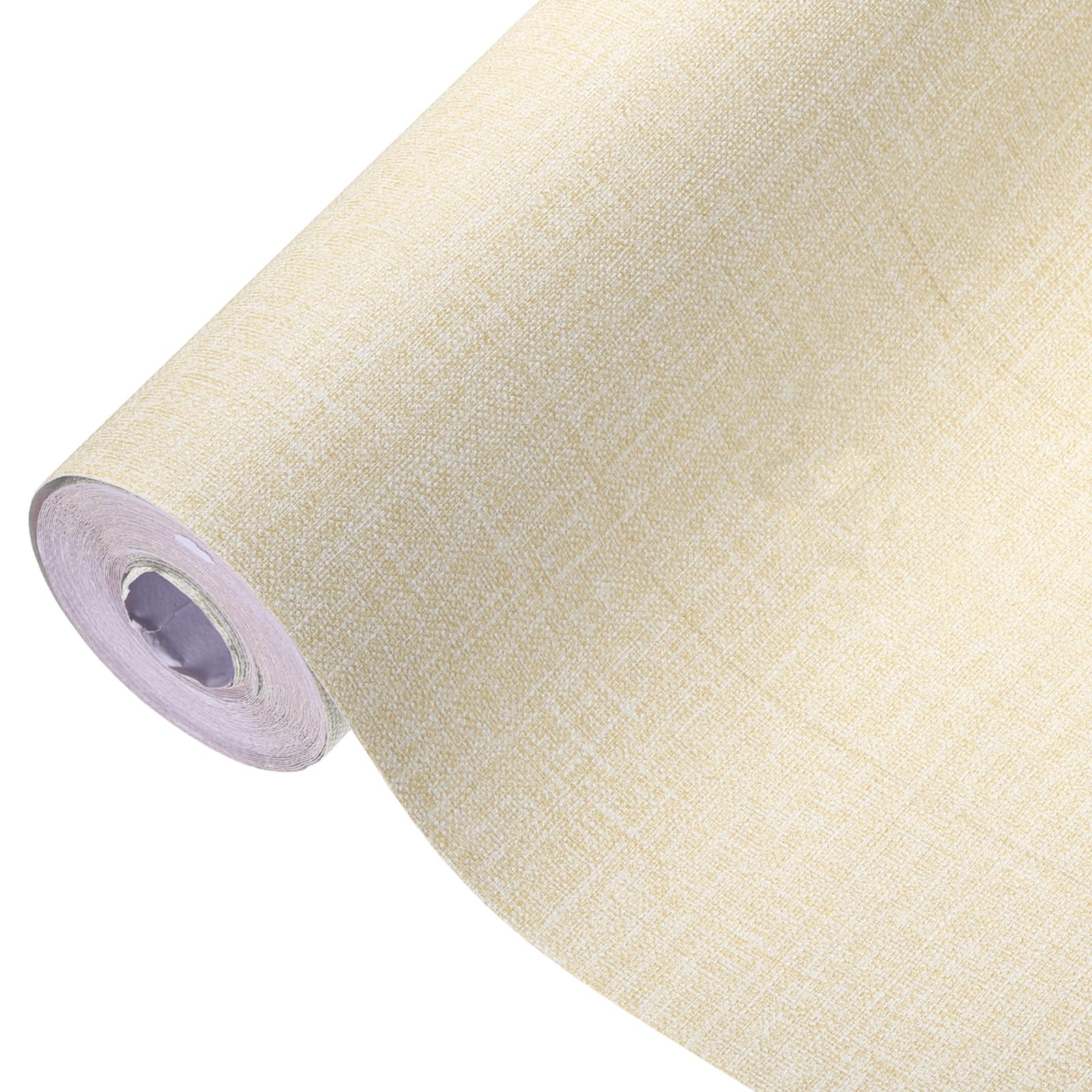 Papier peint autocollant beige effet texturé élégant pour comptoir haut de gamme et armoire