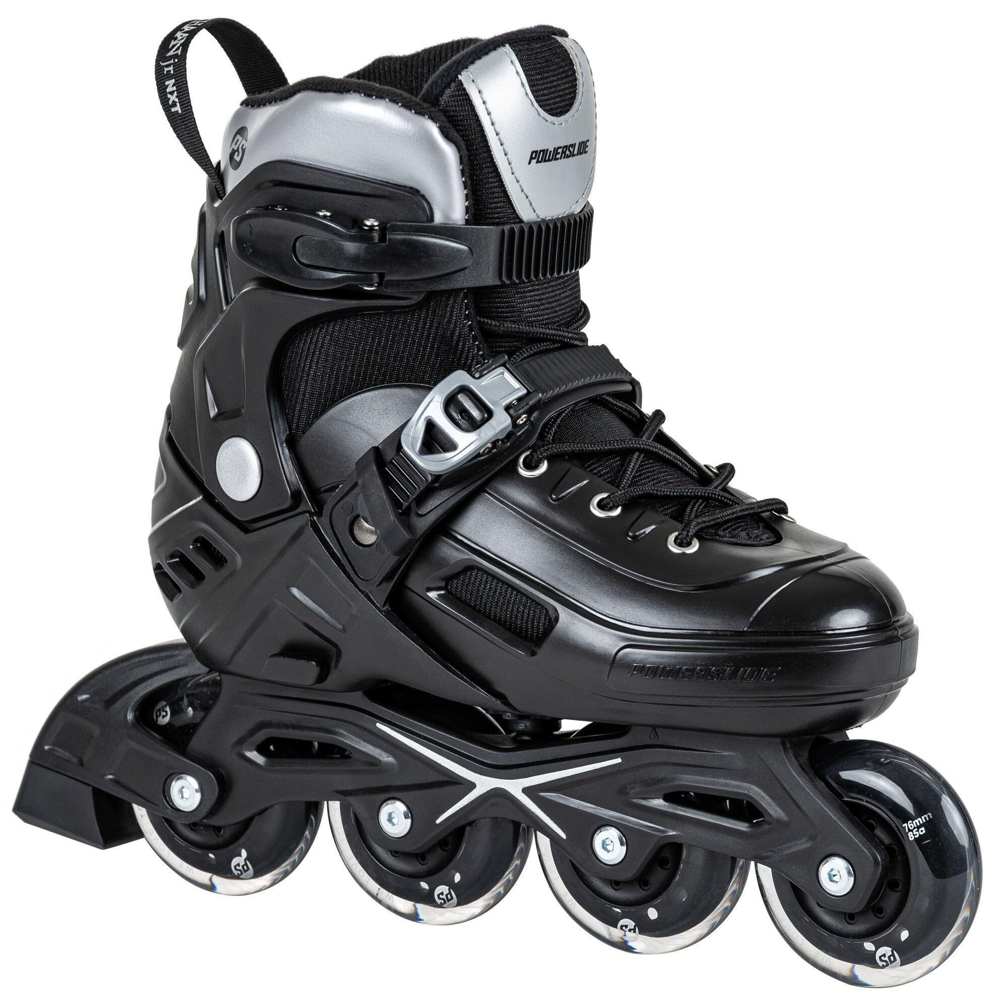 Powerslide Khaan Nxt - Patines en línea ajustables para jóvenes (talla 27-30)