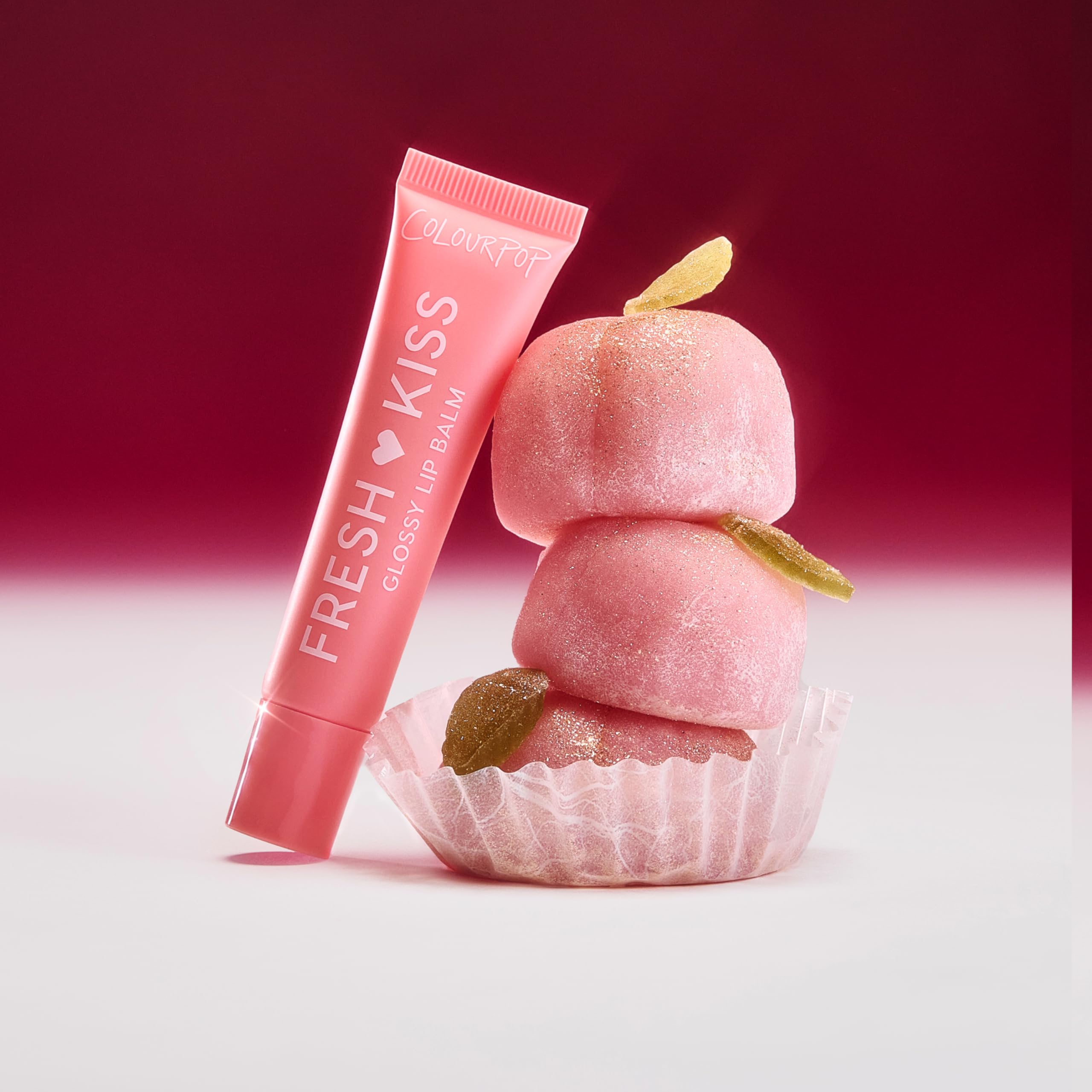 ColourPop Fresh Kiss Glossy Lip Balm - Hydrating Lip Care Enriched with Peptides, Hyaluronic Acid, Shea Butter & Vitamin E for an Ultra-Cushiony Formula - Caramel Latte (0.49 oz)