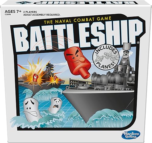 Hasbro Gaming Battleship with Planes Strategy Board Game for Ages 7 and Up (Amazon Exclusive)